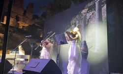 Antalya’da 3 bin yıllık tarihte sanat buluşması gerçekleştirildi