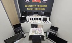 Avrupa'yı hedef alan şebekeye Antalya'da operasyon