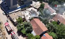 Antalya’da yangın bir evi yuttu: 3 odalı ev küle döndü