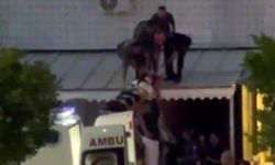 Cam silerken dengesini kaybetti, tenteye düştü!