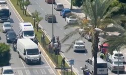 Otomobille motosiklet çarpıştı, 1 kişi yaralandı