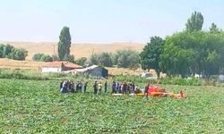 Ankara’da eğitim helikopteri düştü