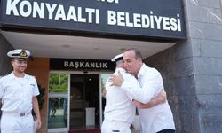 Konyaaltı'nda uluslararası buluşma! Başkan Cem Kotan'dan İtalyan heyetine yöresel takdim