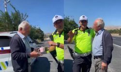 Polisten eşini bırakan sürücüye sıra dışı ceza