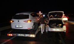 Manavgat'ta yola fırlayan köpek zincirleme kazaya yol açtı