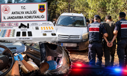 Jandarma izini sürdü, ormanda buldu! Firari hükümlünün aracından çıkanlar dikkat çekti