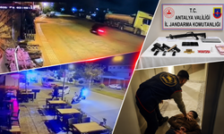Antalya’da restorana kurşun yağdırdılar! 120 saatlik görüntü failleri ele verdi!