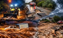 Demre’de sel vurdu! Evler, seralar ve altyapı zarar gördü