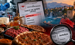 Listede Antalya da var! Bakanlığın yeni ifşa listesinde 5 ürün