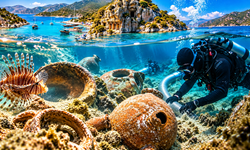 4 bin 700 yıldır orada duruyordu! Kekova’da binlerce yıllık sır ortaya çıktı