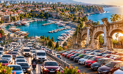 Antalya’da araç sayısı nüfusun yüzde 63’üne denk geldi!