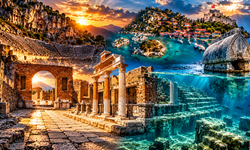 Anadolu’nun Pompeii’si Antalya’da! Yüzyıllardır toprağın altında