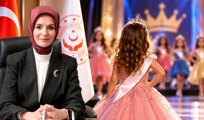 Antalya’daki çocuk güzellik yarışmasına bakanlıktan suç duyurusu!