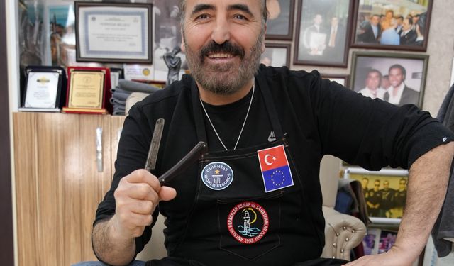 DÜNYA'NIN EN HIZLI BERBERİ: 10 DAKİKADA SAÇ TIRAŞI