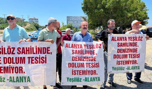 Alanya’da Aytemiz’in LPG depolama tesisine tepkiler büyüyor