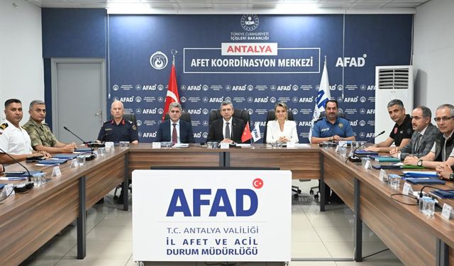 Antalya, afetlere karşı dünya standartlarında hazırlanıyor