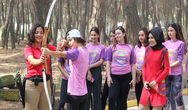 Antalya'da gençlik kampı heyecanı
