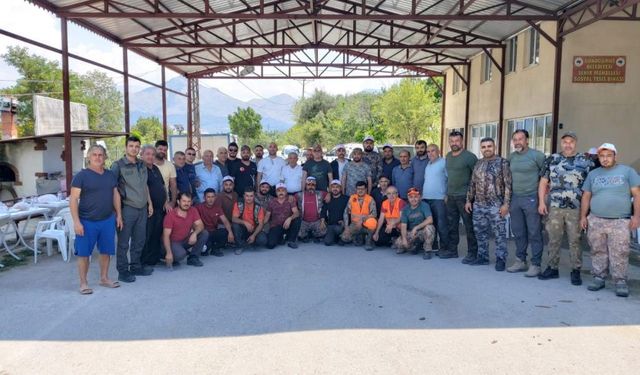Gündoğmuş’ta artan domuz popülasyonuna sürek avı