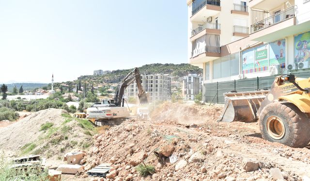 Kepez’in yol ağı genişliyor: 90 metrelik yeni bağlantı