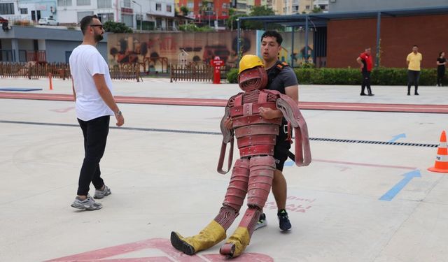 Mersin’de itfaiye adayları parkura hazırlanıyor: 90 kişilik kadro için kıyasıya rekabet