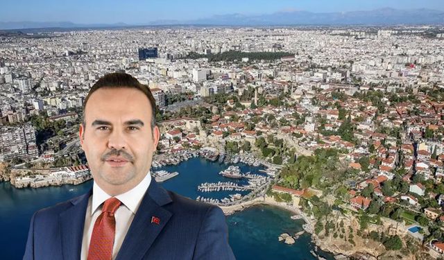Bakan Kacır açıkladı: Antalya’ya destek yağacak
