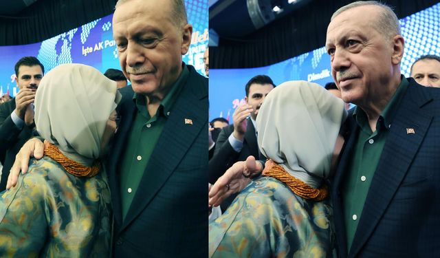 Cumhurbaşkanı Erdoğan’ın konuşması Emine Erdoğan’ı ağlattı