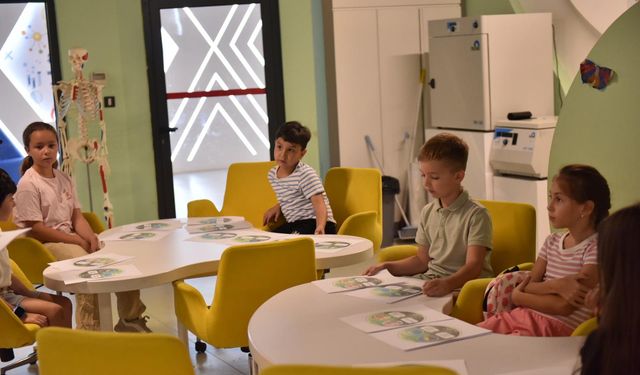 Kepez'den bilime tam destek: Çocuklar bilimle tanışıyor