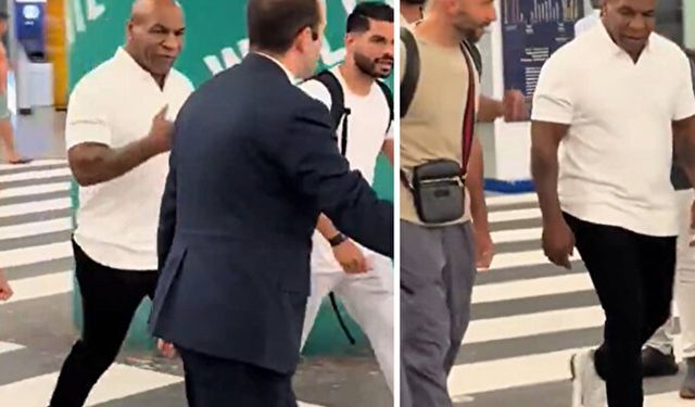 Mike Tyson’dan sürpriz ziyaret: İstanbul’a geldi