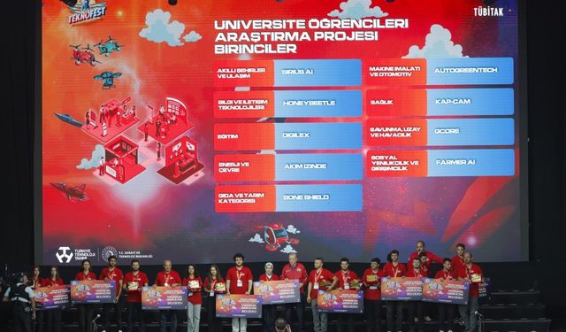 ALKÜ’nün gururlarına ödül Erdoğan’dan