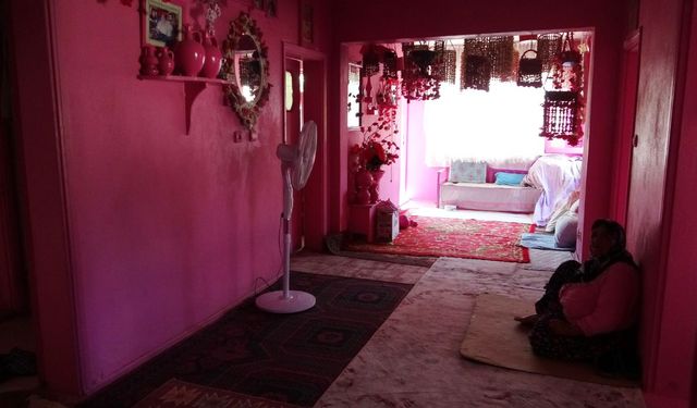 ‘Barbie Teyze’ pembe evine mahkum kaldı