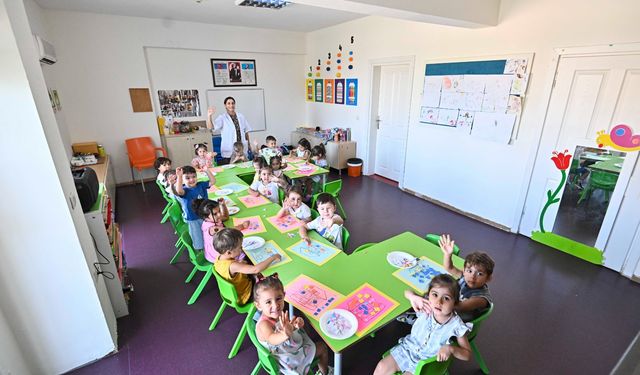 Muratpaşa Belediyesi’ne ait kreşlerde yeni dönem başladı