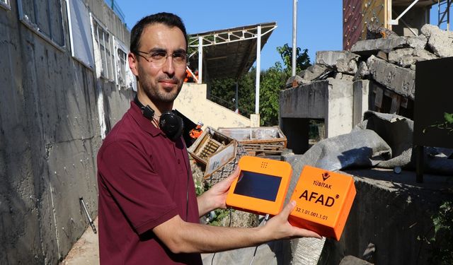 SDÜ depremde can kurtaracak akıllı cihaz tasarladı