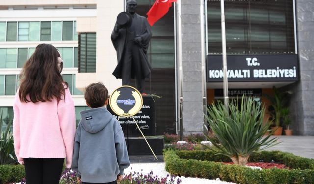 Konyaaltı'ndan anlamlı etkinlik: Ata'ya özel program!
