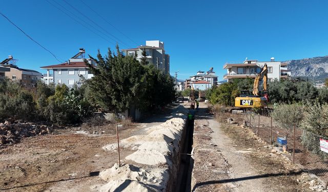 Döşemealtı'nda kanal çalışması: 124 kilometrelik altyapı