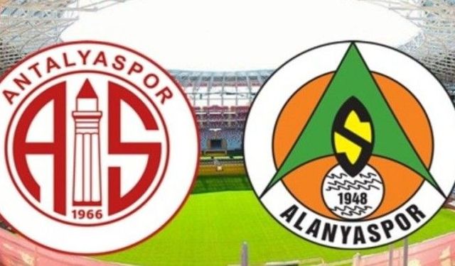 Alanyaspor – Antalyaspor derbisi saat kaçta, hangi kanalda oynanacak?