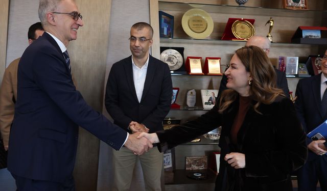 Büşra Özdemir Dünya Bankası ve İller Bankası heyetiyle bir araya geldi