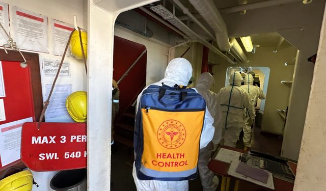 Antalya Limanı’nda uluslararası halk sağlığı tatbikatı gerçekleştirildi