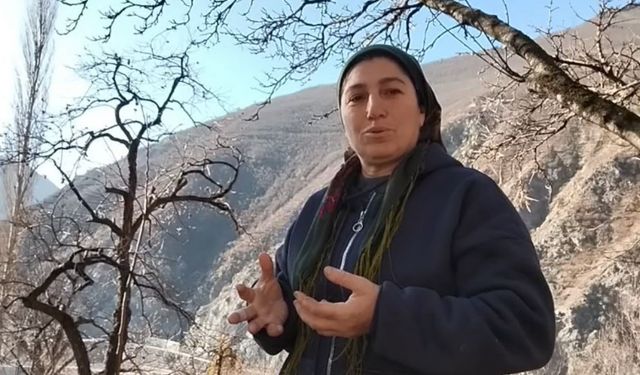 Artvin’de gülümseten anlar: Tarla faresine Trabzon hurması yedirmeye çalıştı