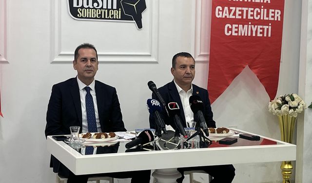 Başkan Rıza Perçin basın mensuplarının sorularını yanıtladı: Antalyaspor hakkında kritik açıklamalar!