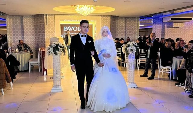 Kırgızistanlı çiftin sosyal medyada yaptığı çağrı destek buldu: Onlarca Bursalı düğüne akın etti