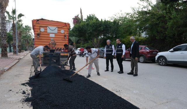 Konyaaltı’nda asfalt seferberliği: 236 bin metrekare asfalt çalışması yapıldı