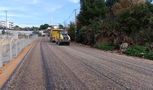 Alanya Belediyesi’nden o mahalleye alt yapı çalışması