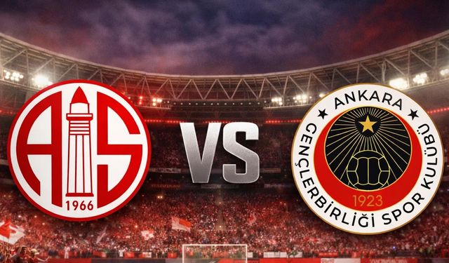 Antalyaspor Gençlerbirliği saat kaçta, hangi kanalda?