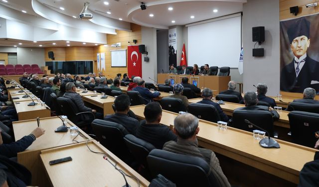 Büyükşehir Belediyesi’nden birlik vurgusu: Sulama kooperatifleri ile üreticiye tam destek