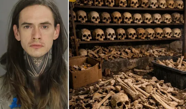 Hırsızlıkta yeni boyut: İnsan kalıntısı çalıyormuş! Evinde kafatası ve kemik bulundu