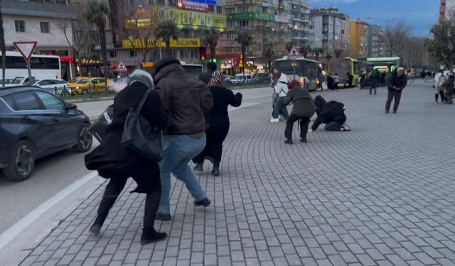 Fırtınada ayakta kalma mücadelesi: Savruldular, düştüler, direndiler!