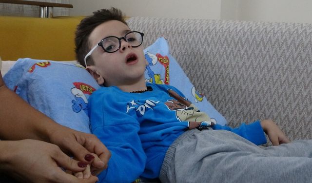 Grip sandılar virüs çıktı! 7 yaşında ama 4 yıldır yatağa mahkum yaşıyor!