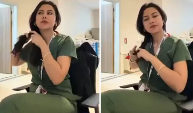 Saçını ören hemşire görevden alındı: “Sokak hayvanlarına bağışlayacağım”