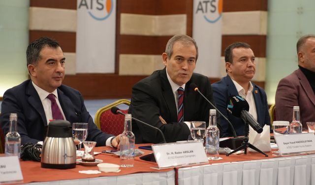 ATSO Başkanı Hacısüleyman: "İmalathanelerimizde üretimde sıkıntılar yaşamaya başladık"