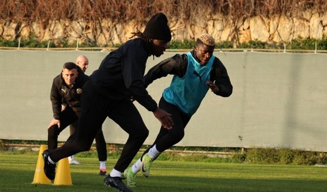 Turuncu yeşilliler kupa yolunda Fatih Karagümrük maçı öncesi ter döktü
